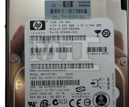 418398-001 hp 72gb 15k 2.5 inch sas 3g dual port hot-plug (2)