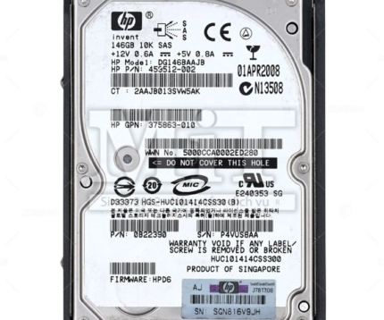 432320-001 hp 146gb 10k 2.5 inch sas 3g single port (4)