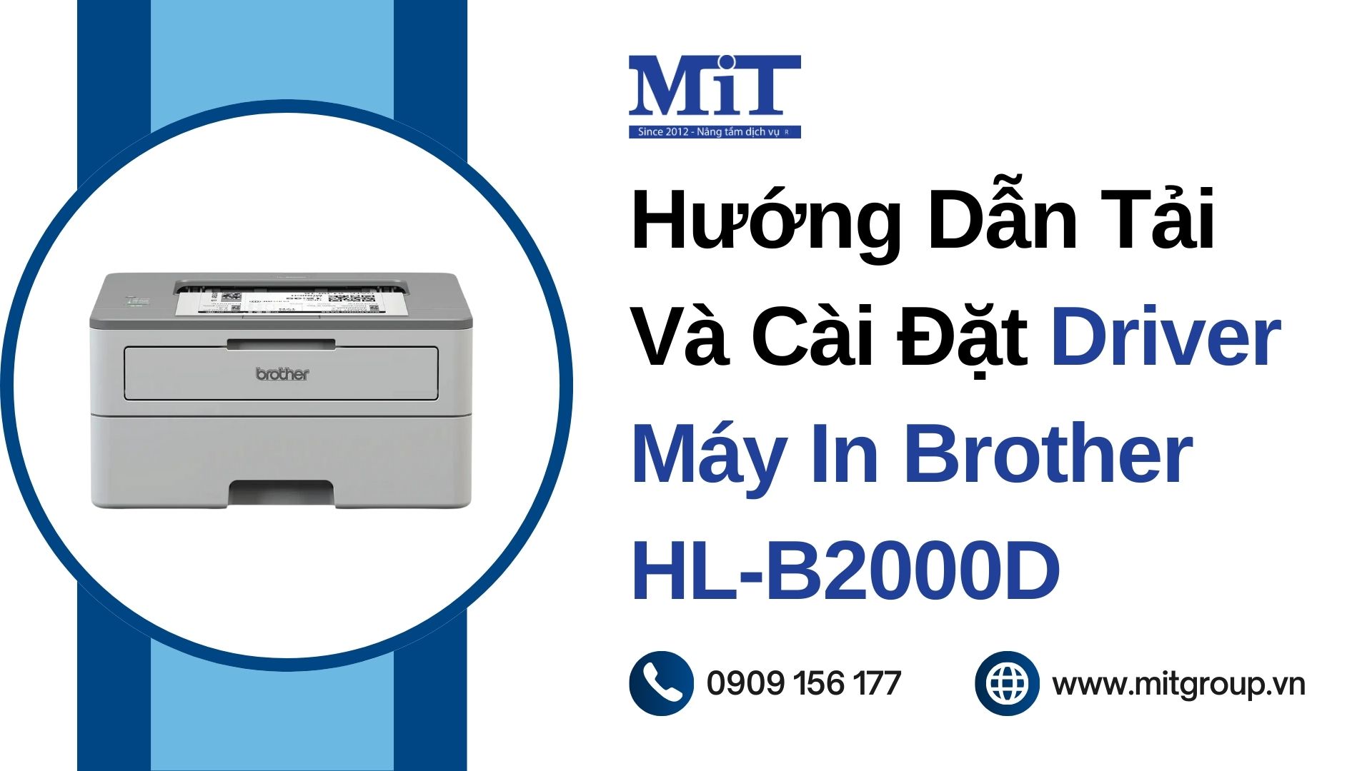 Hướng Dẫn Tải Và Cài Đặt Driver Máy In Brother HL-B2000D