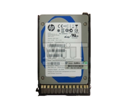 690825-b21 hp 200gb sas 6gbps 2.5 inch enterprise hot-plug