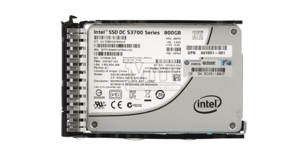 691868-B21 SSD HP 800GB SATA 6G 2.5-inch SFF Hot-Plug SC