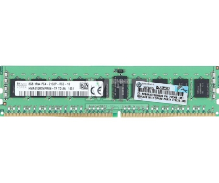 726718-b21 ram hp 8gb ddr4 2133mhz ecc registered