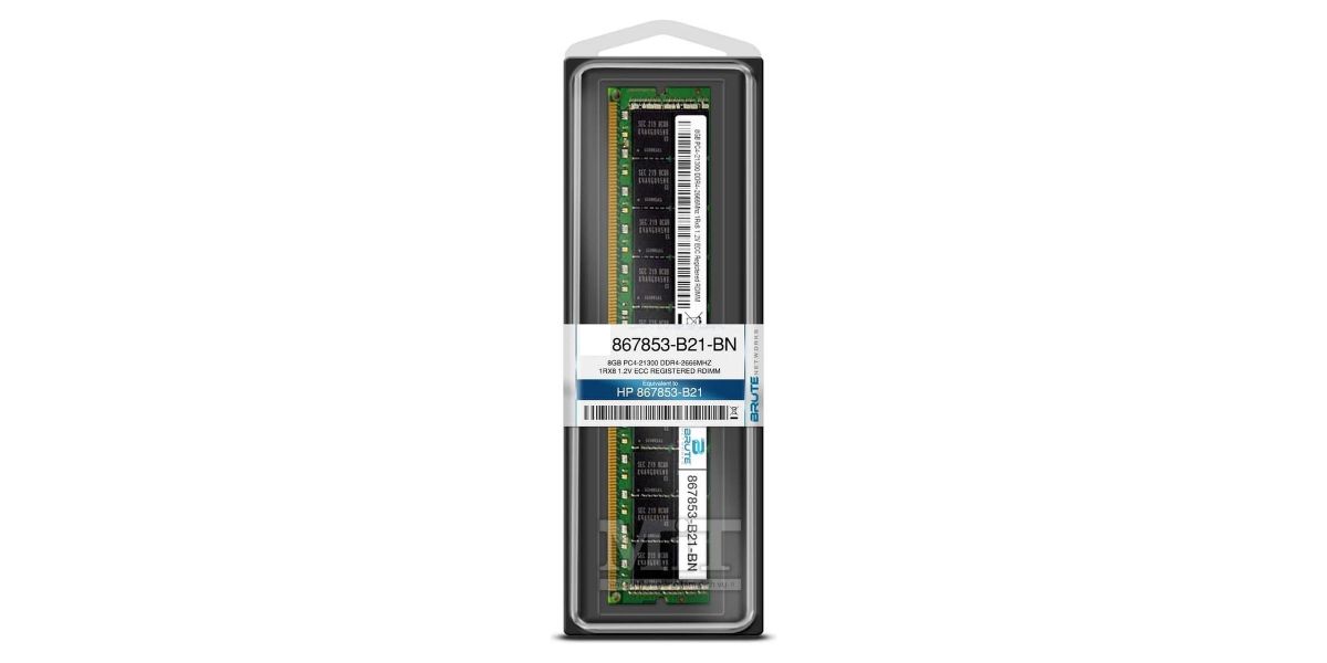 867853-b21 hp 8gb ddr4 2666mhz ecc registered dimm (3) 867853-b21 hp 8gb ddr4 2666mhz ecc registered dimm (3)