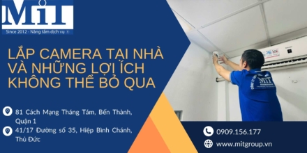 Lắp camera tại nhà