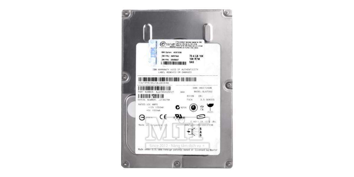 40k1039 ibm 73.4gb 10k rpm sas 3.5 inch hot-plug hdd (2)