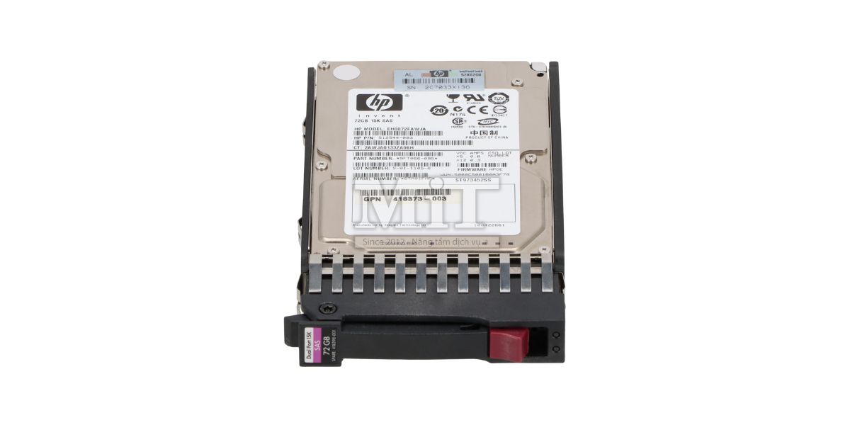 418371-b21 hp 72gb 15k 2.5 inch sas hot-plug dual port g1-g7