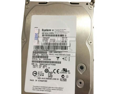 43x0805 ibm 300gb sas 15k 3.5-inch hot-plug single port (6)
