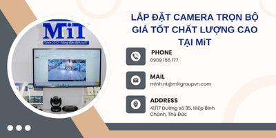 Lắp đặt camera trọn bộ