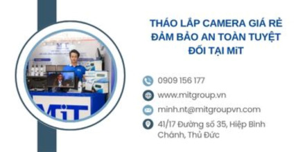 Tháo lắp camera