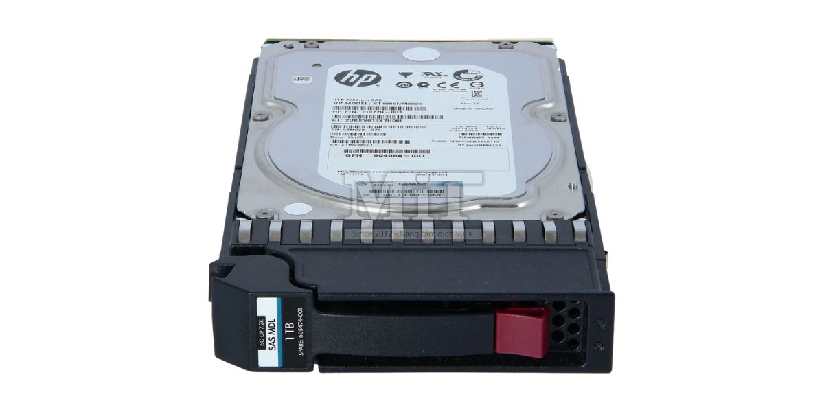605474-001 hp 1tb 7.2k 3.5 inch sas 6g dual port hot-plug4