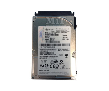 90p1316 ibm 73.4gb 10k 2.5 inch ultra320 scsi non-hot-plug