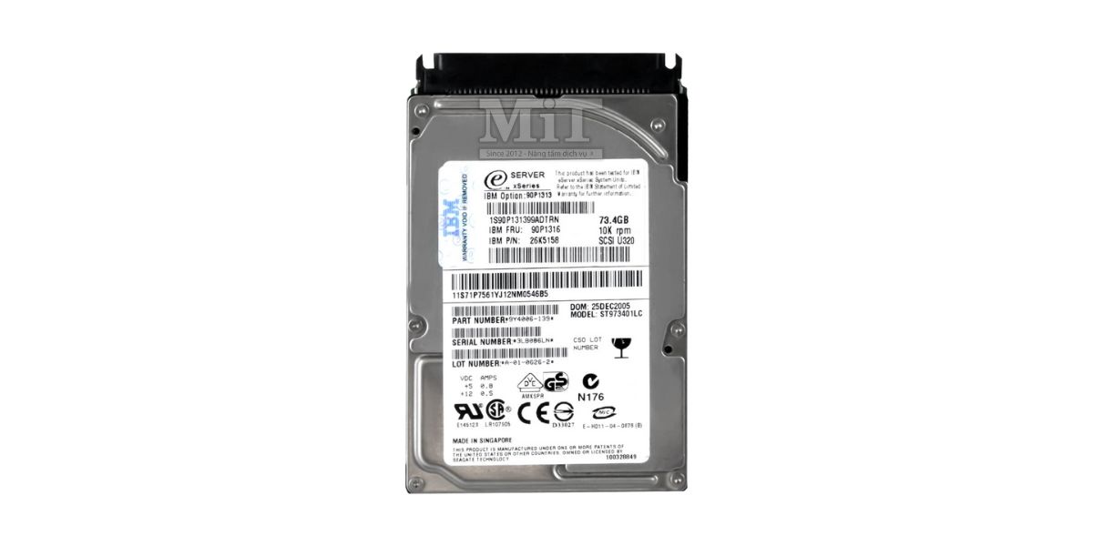 90p1316 ibm 73.4gb 10k 2.5 inch ultra320 scsi non-hot-plug3 90p1316 ibm 73.4gb 10k 2.5 inch ultra320 scsi non-hot-plug3