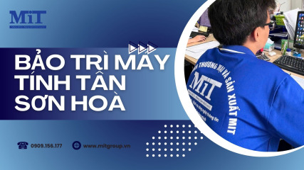 Bao tri may tinh tan son hoa