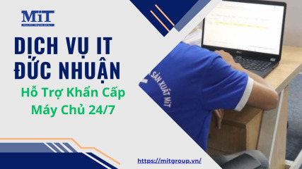 Dịch vụ it Đức nhuận hỗ trợ khẩn cấp máy chủ 247