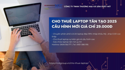 Cho thuê laptop tân tạo (1)