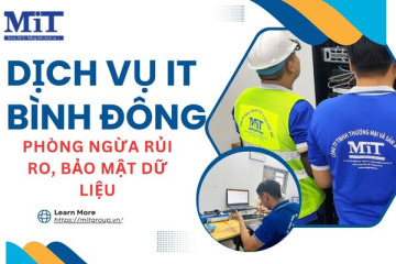 Dịch vụ it bình Đông phòng ngừa rủi ro, bảo mật dữ liệu