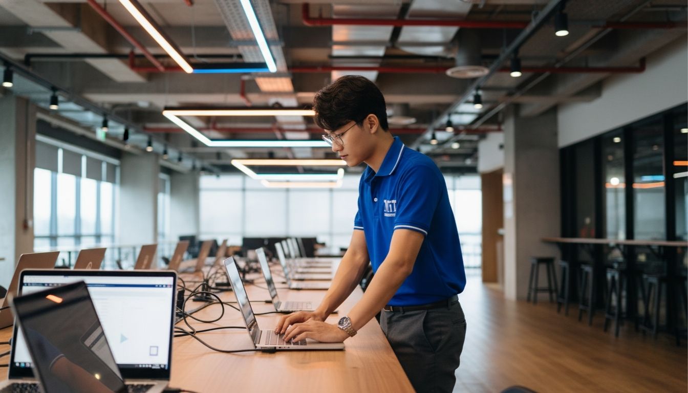 Quy trình thuê laptop Xuân Thới Sơn tại MiT