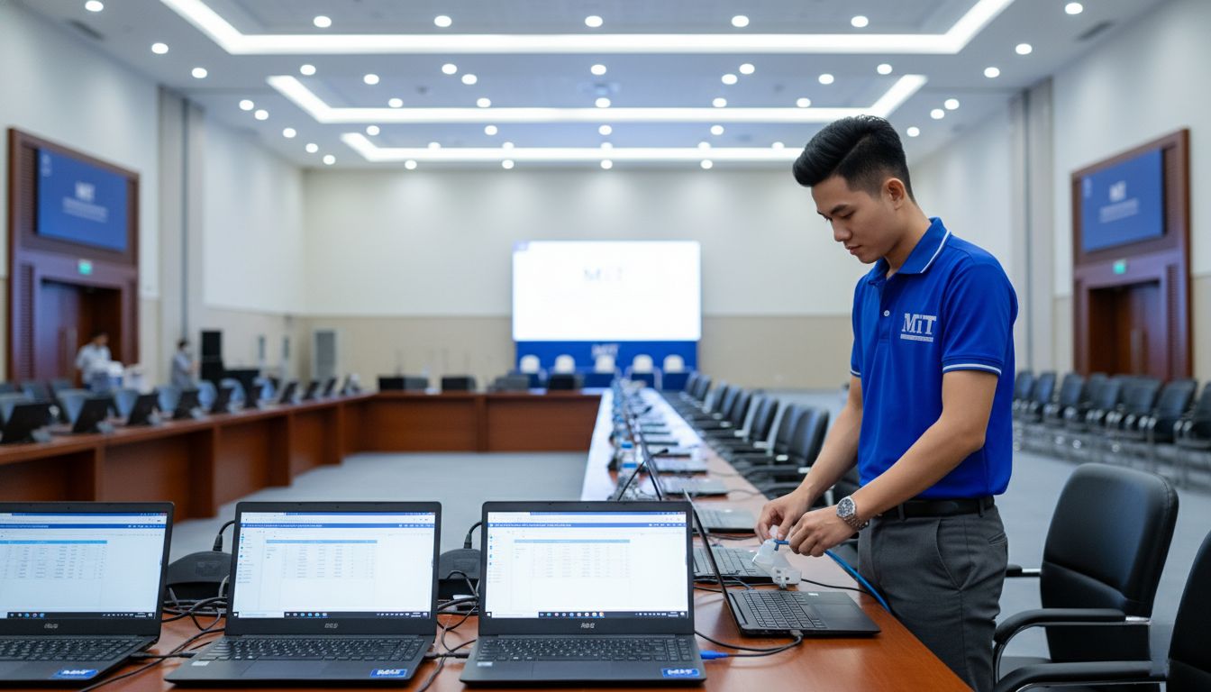 Các khách hàng sử dụng dịch vụ cho thuê laptop tại Hóc Môn