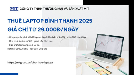 ThuÊ laptop bÌnh thẠnh 2025 giÁ chỈ tỪ 29.000ĐngÀy
