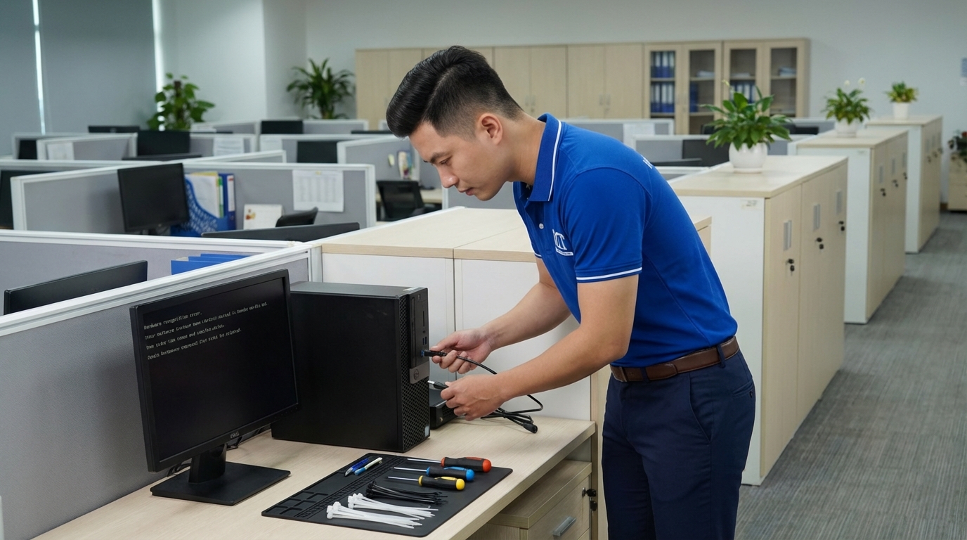 giải pháp hỗ trợ máy tính trực tiếp cho doanh nghiệp hiện đại