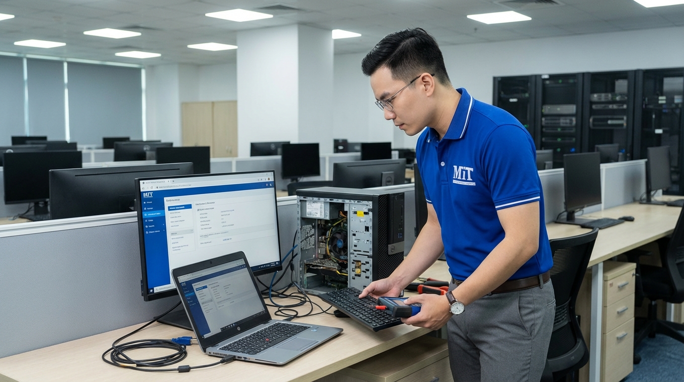 Khi hệ thống máy tính gặp sự cố ai sẽ là người cứu nguy