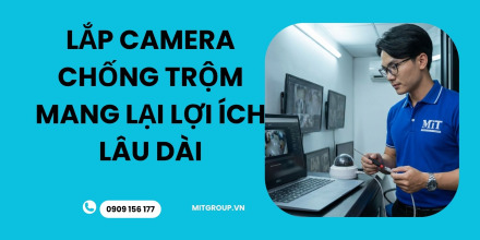 Lắp camera chống trộm