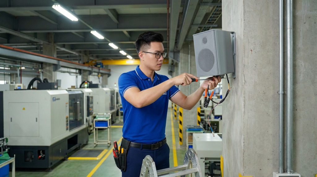 Thi công lắp đặt hệ thống âm thanh 2026 (16)
