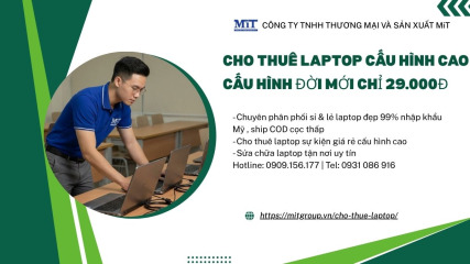 Cho thuê laptop cấu hình cao (2)