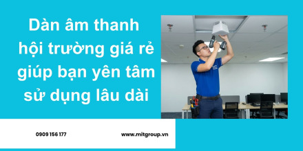 Dàn âm thanh hội trường giá rẻ