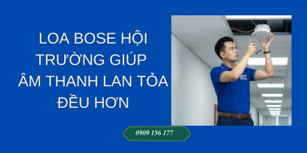 Loa bose hội trường