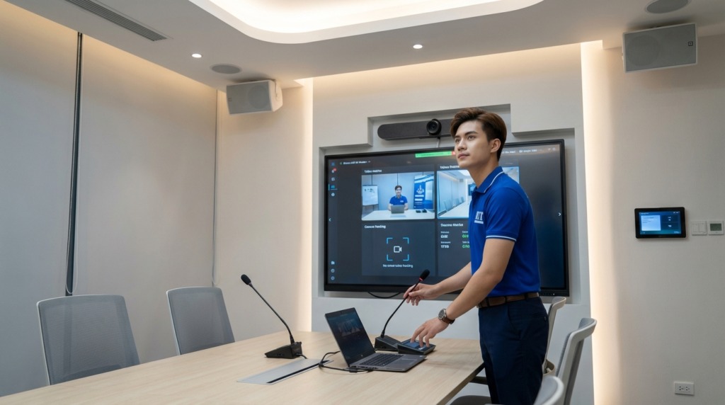 Thi công lắp đặt hệ thống phòng họp 2026 (34)