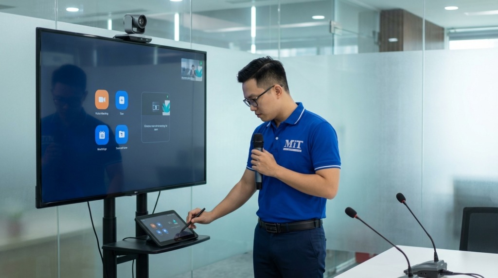 Thi công lắp đặt hệ thống phòng họp 2026 (40)