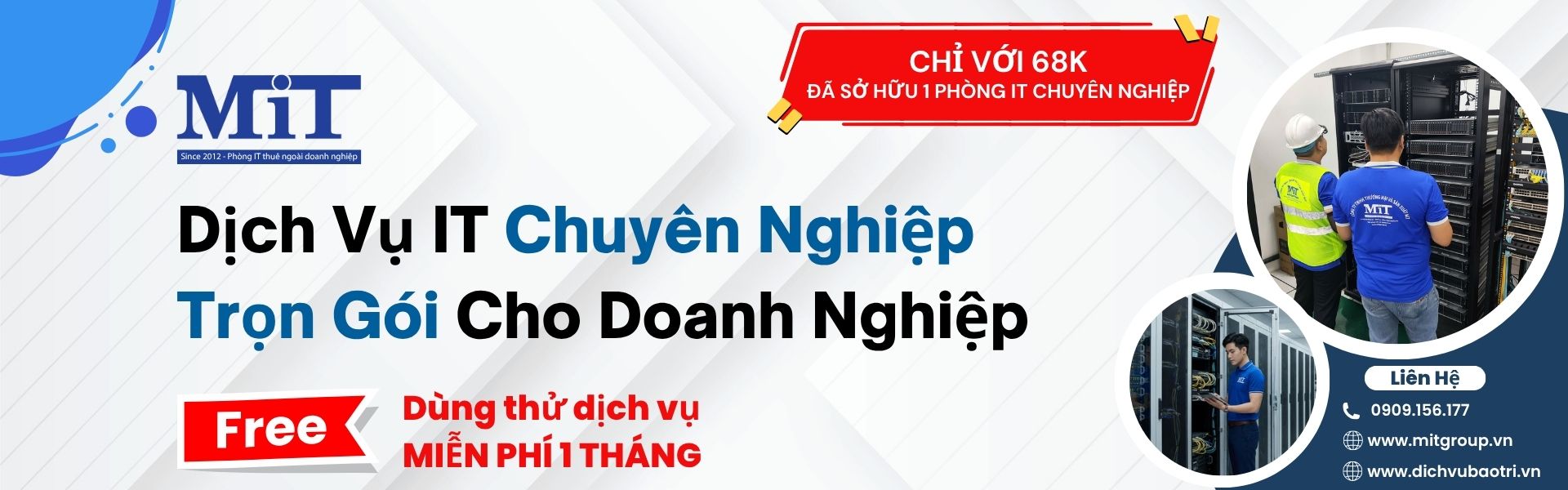Dịch vụ it chuyên nghiệp trọn gói cho doanh nghiệp - mit group